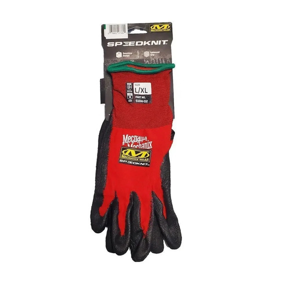 NWT Mechanix Wear Speedknit Gloves, Red Mechanic Tactical EMT PPE Work L/XL - Picture 2 of 5